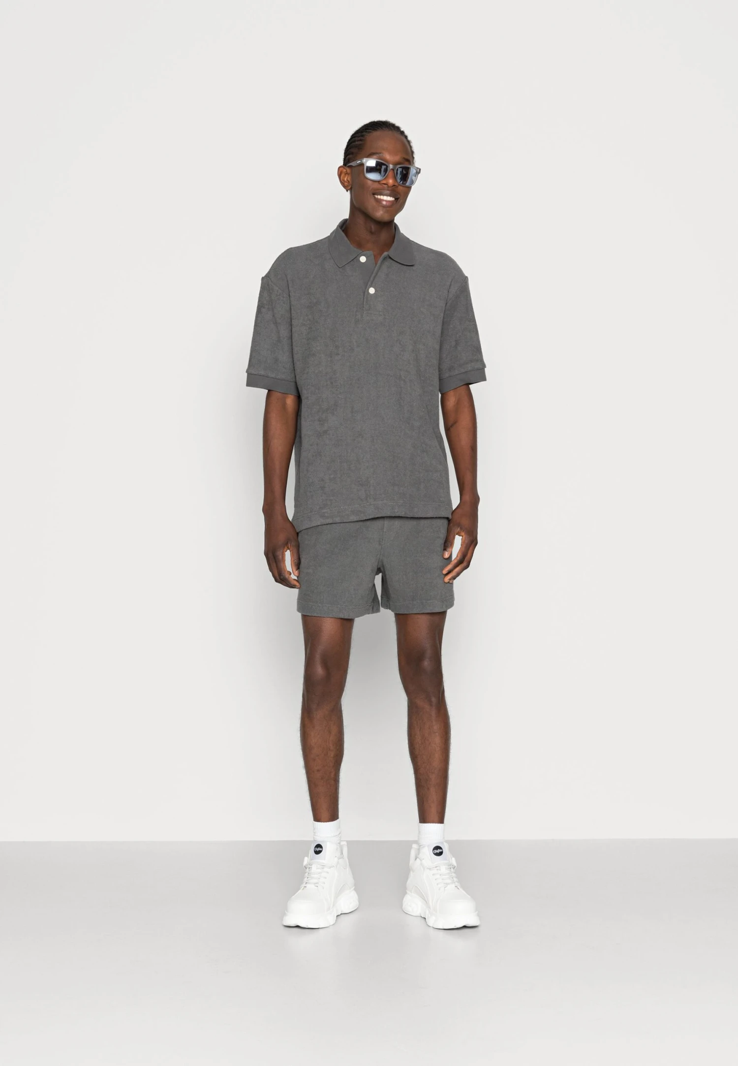 ARKET Polo Shirt - Grey 2 ARKET Polo Shirt - Grey - Image 2