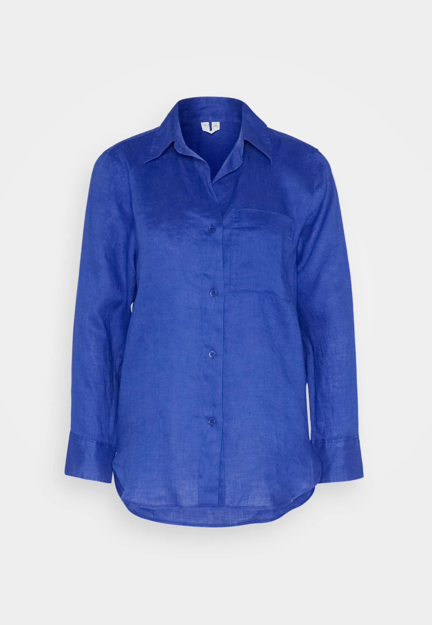 ARKET Button-Down Blouse - Deep Blue 5 ARKET Button-Down Blouse - Deep Blue - Image 5