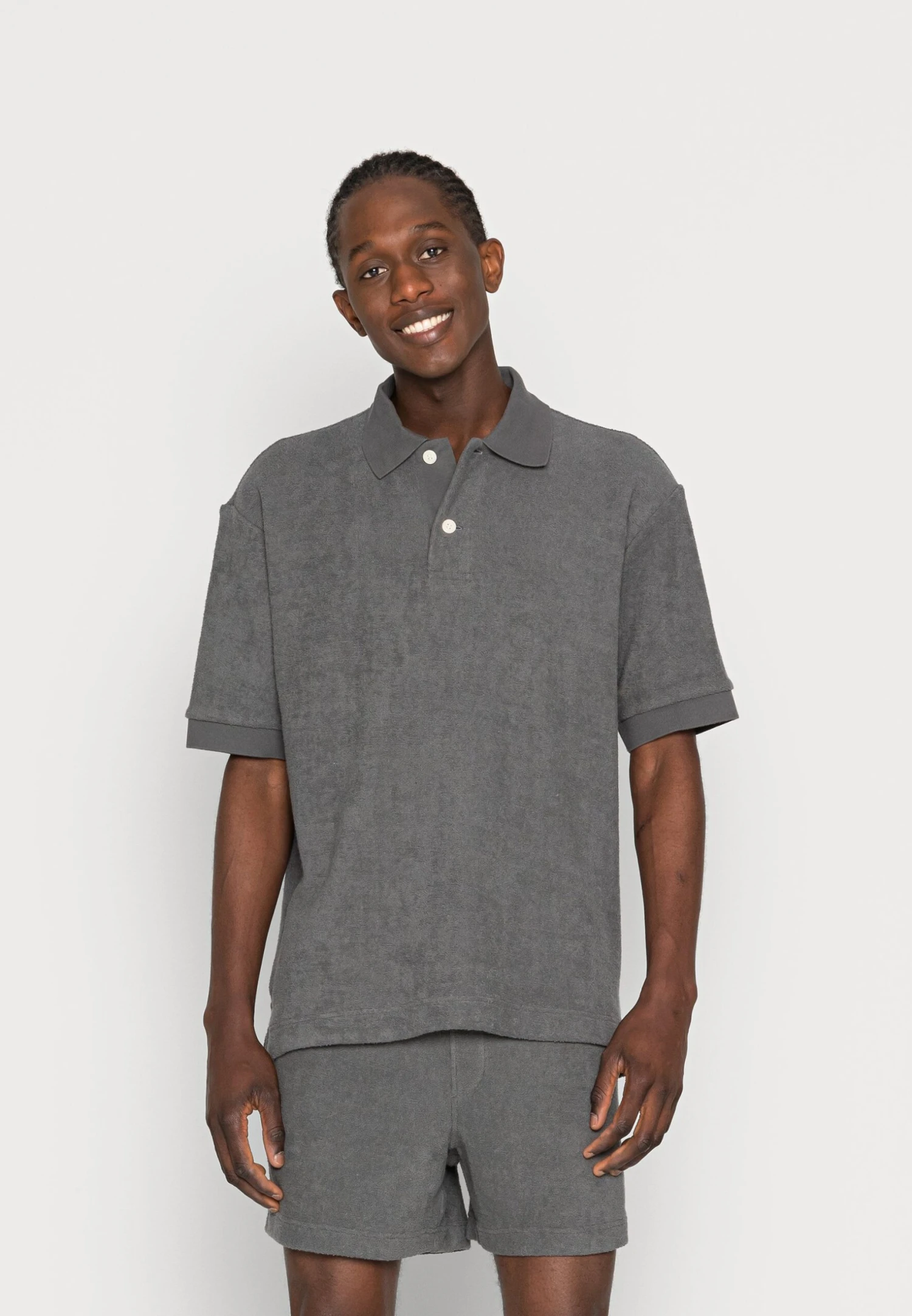 ARKET Polo Shirt - Grey 1 ARKET Polo Shirt - Grey