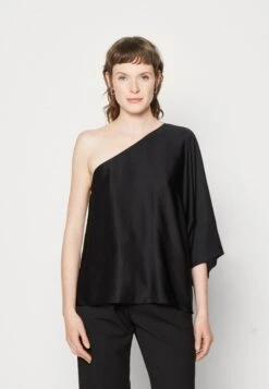 ARKET Hop Assymtric - Blouse - Black