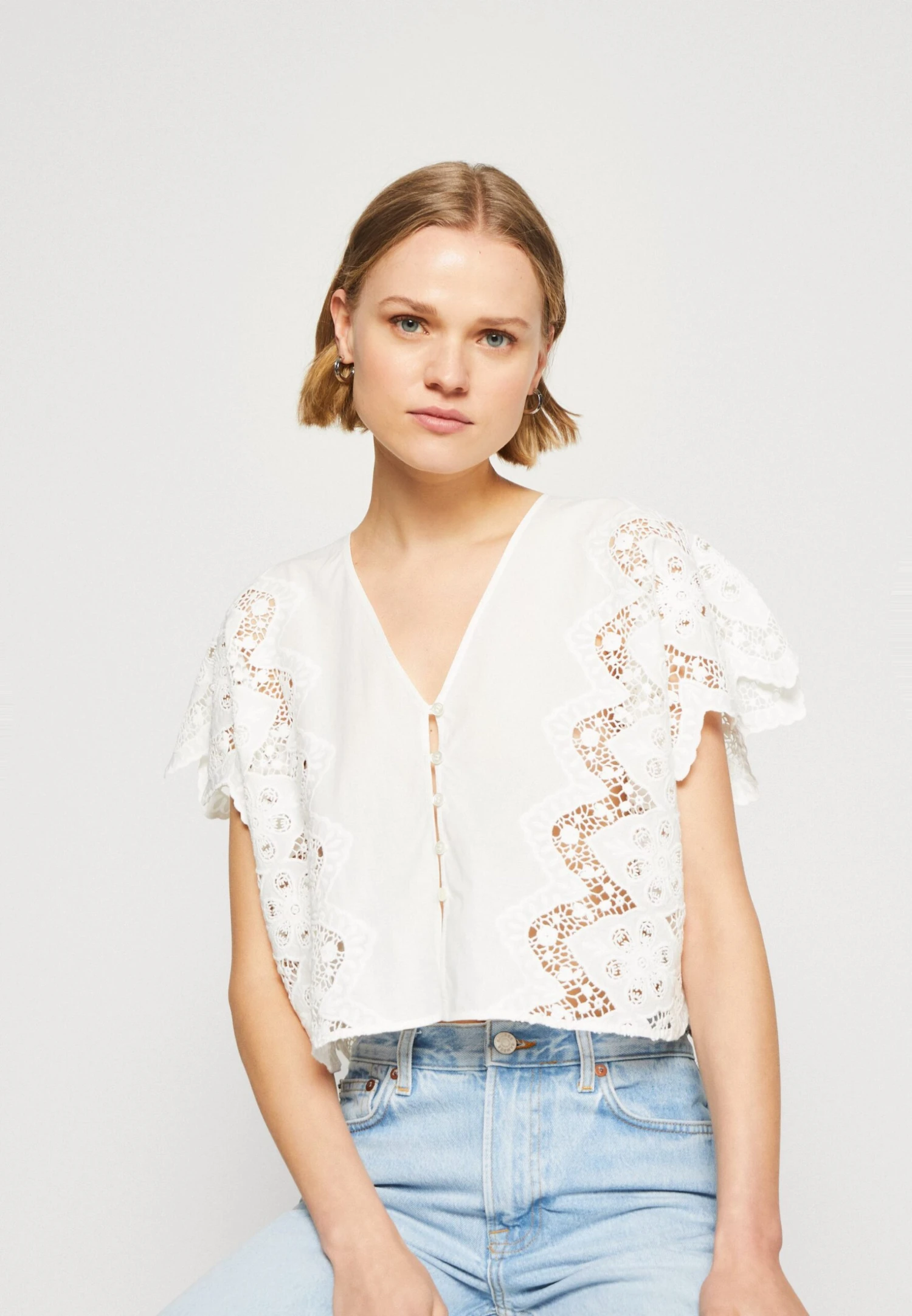 ARKET Blouse - White 4 ARKET Blouse - White - Image 4