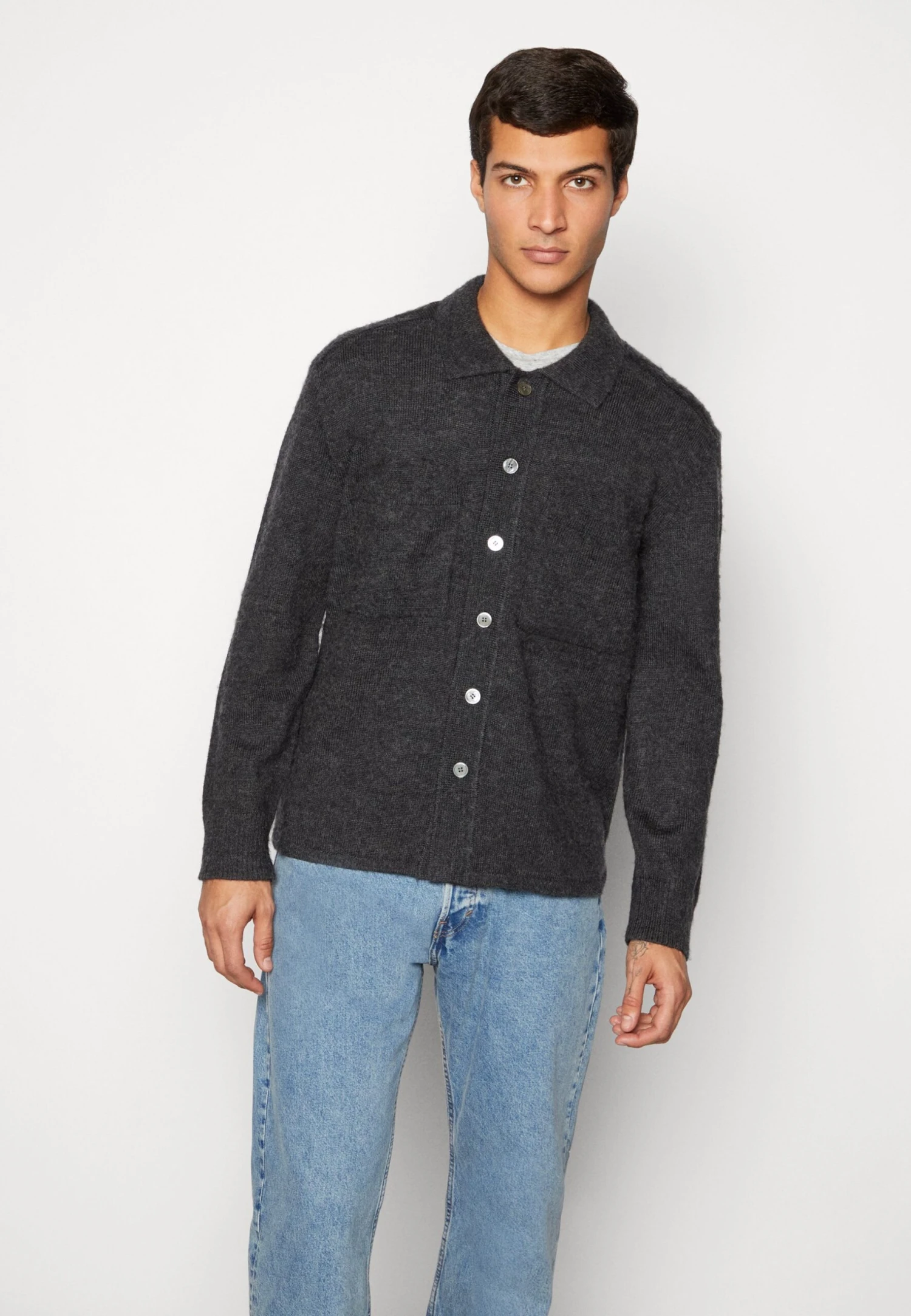 ARKET Cardigan - Dark Grey 4 ARKET Cardigan - Dark Grey - Image 4