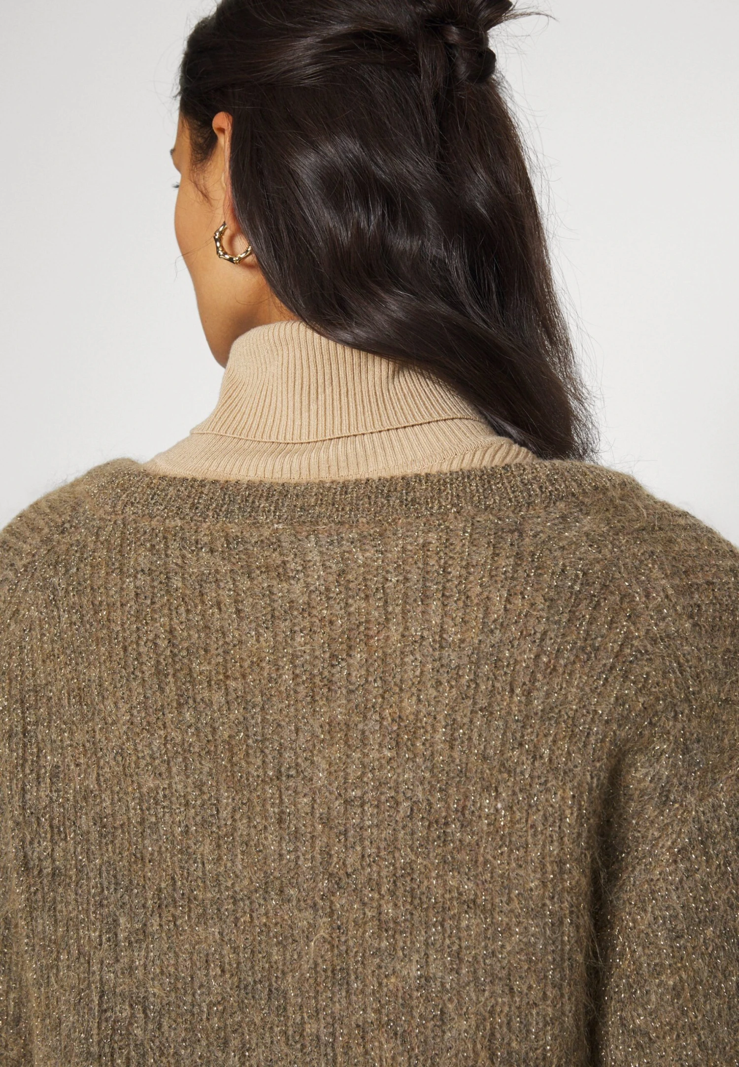 ARKET Jumper - Oat Melange With Gold 5 ARKET Jumper - Oat Melange With Gold - Image 5