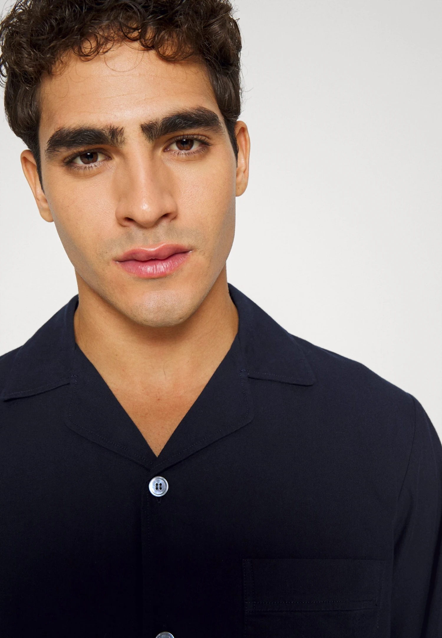 ARKET Pyjama Top - Dark Navy 4 ARKET Pyjama Top - Dark Navy - Image 4