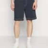 ARKET Fenzo Contrast - Denim Shorts - Dark Navy