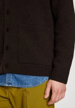 ARKET Cardigan - Brown -Arket 49ec57a2e695402699c3514367380fd5