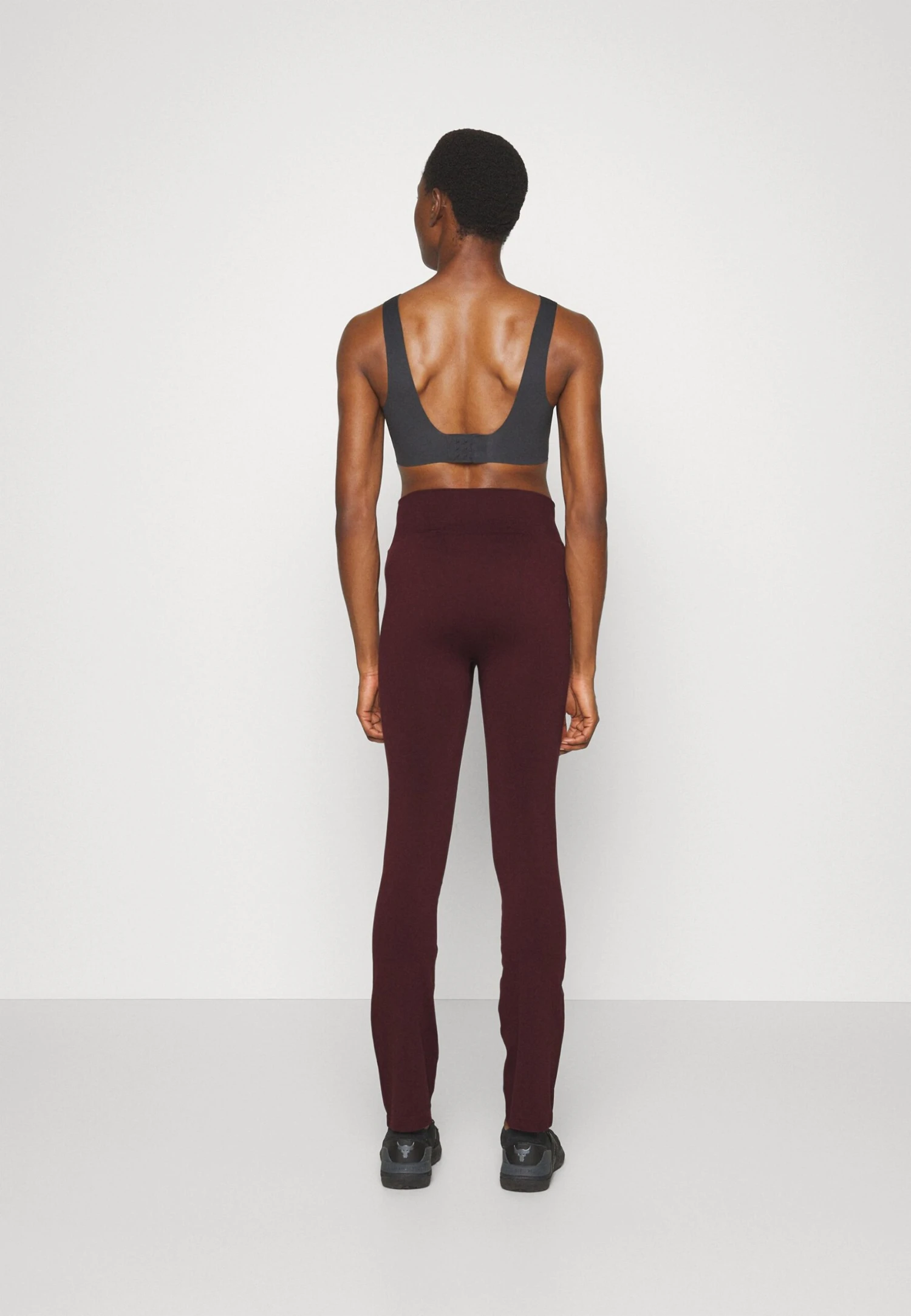 ARKET Leggings - Burgundy 3 ARKET Leggings - Burgundy - Image 3