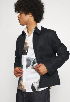 ARKET Summer Jacket - Navy -Arket 51d7f6a93b88481cb8909d2398fc3440