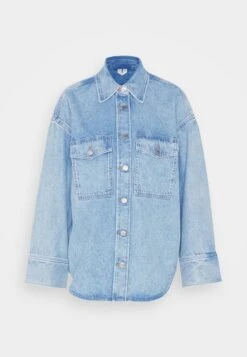 ARKET Button-Down Blouse - Blue Dusty Light 10 ARKET Button-Down Blouse - Blue Dusty Light -Arket 5d46cbe078bd48f19690712401b4e760