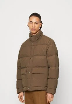 ARKET Down Jacket - Green/Brown