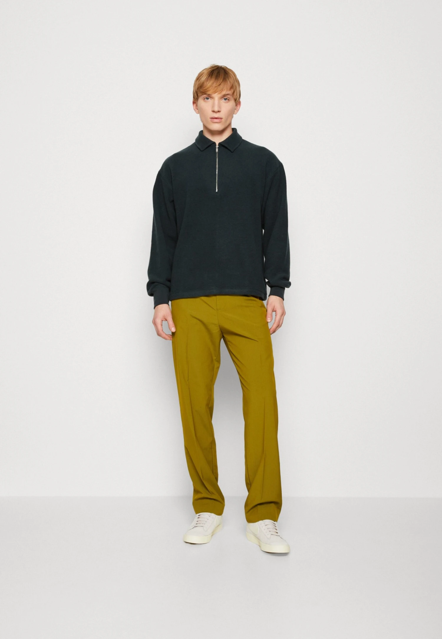 ARKET Fleece Jumper - Dark Green 2 ARKET Fleece Jumper - Dark Green - Image 2