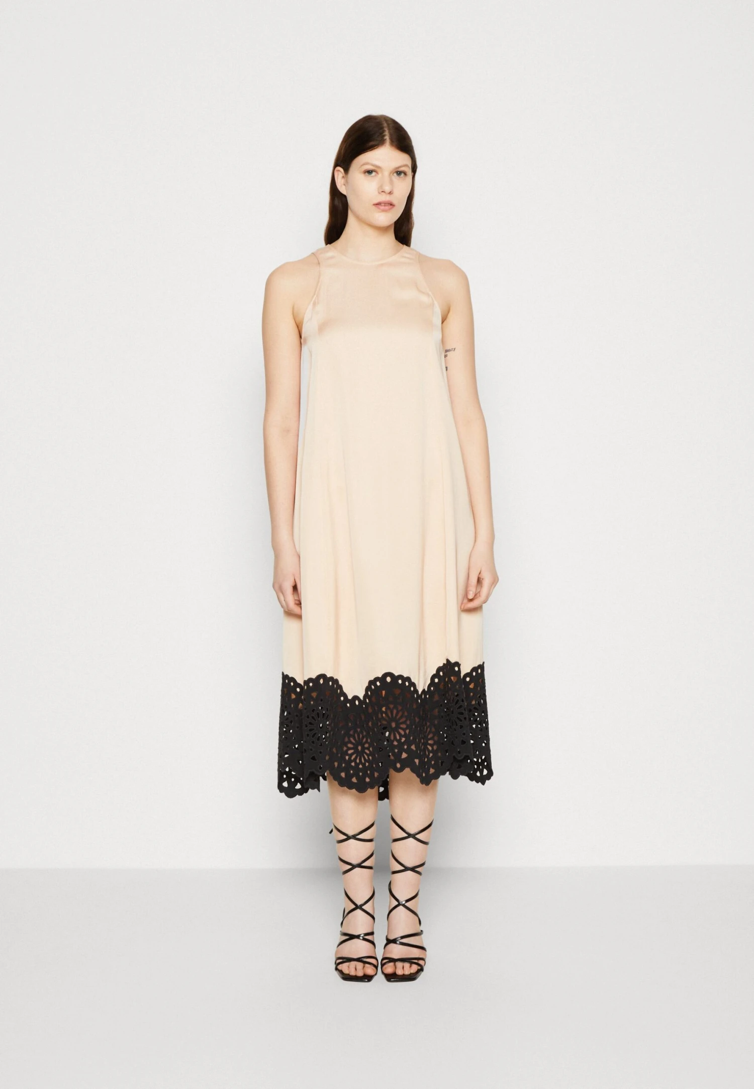 ARKET Cocktail Dress / Party Dress - Beige Dusty Light 1 ARKET Cocktail Dress / Party Dress - Beige Dusty Light