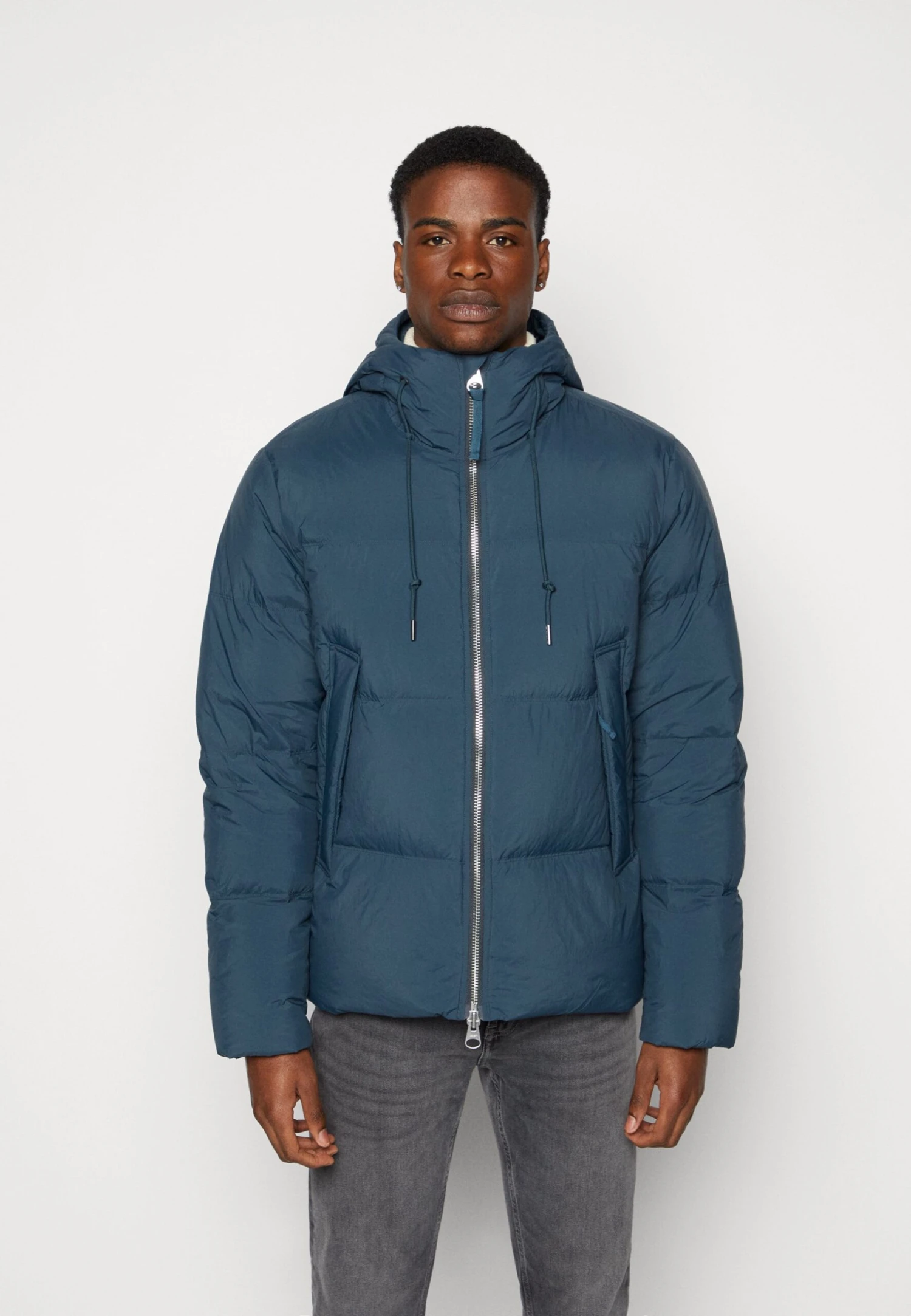 ARKET Down Jacket - Teal 1 ARKET Down Jacket - Teal
