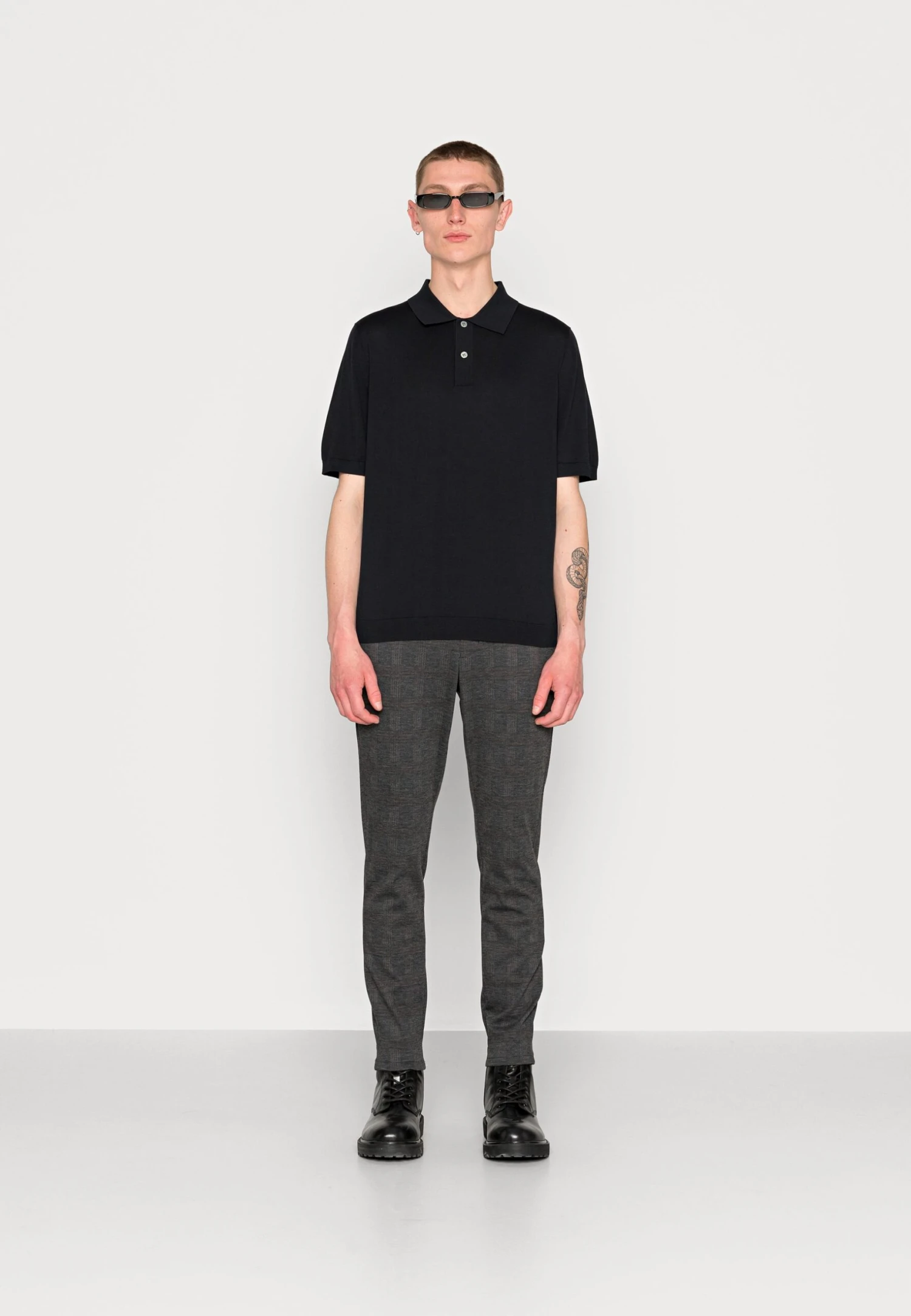 ARKET Polo Shirt - Navy 2 ARKET Polo Shirt - Navy - Image 2