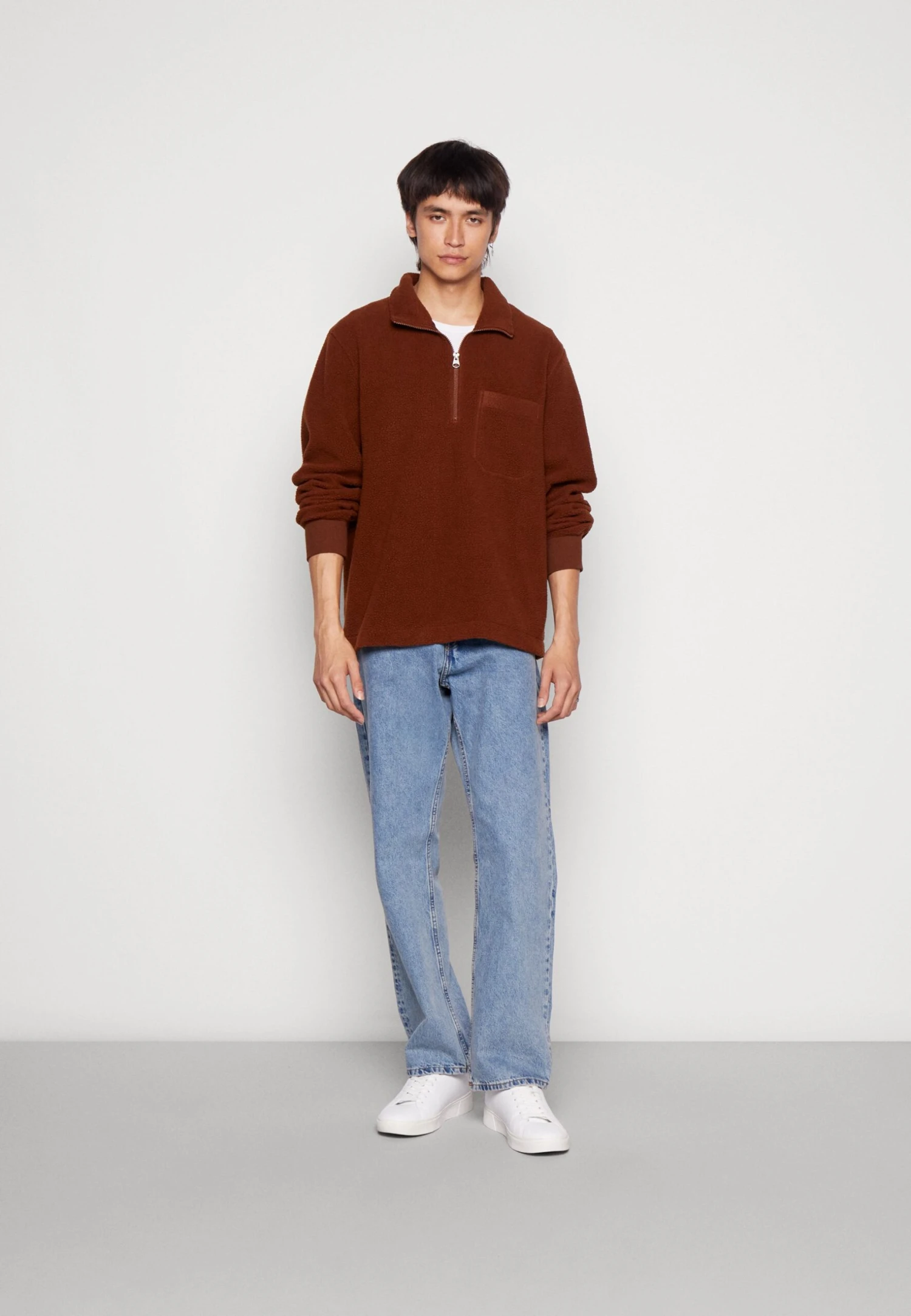 ARKET Fleece Jumper - Brown 2 ARKET Fleece Jumper - Brown - Image 2