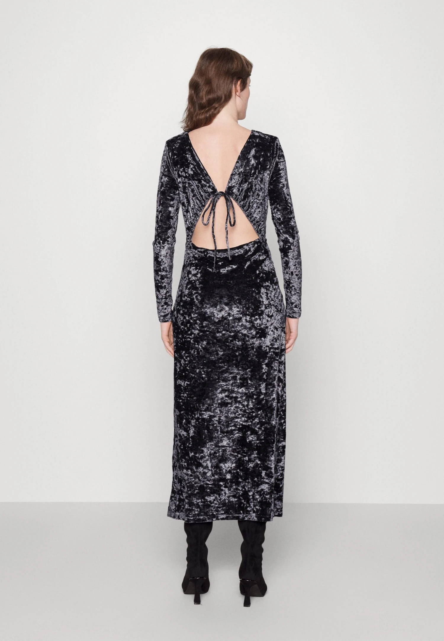 ARKET Cocktail Dress / Party Dress - Black Dark 3 ARKET Cocktail Dress / Party Dress - Black Dark - Image 3