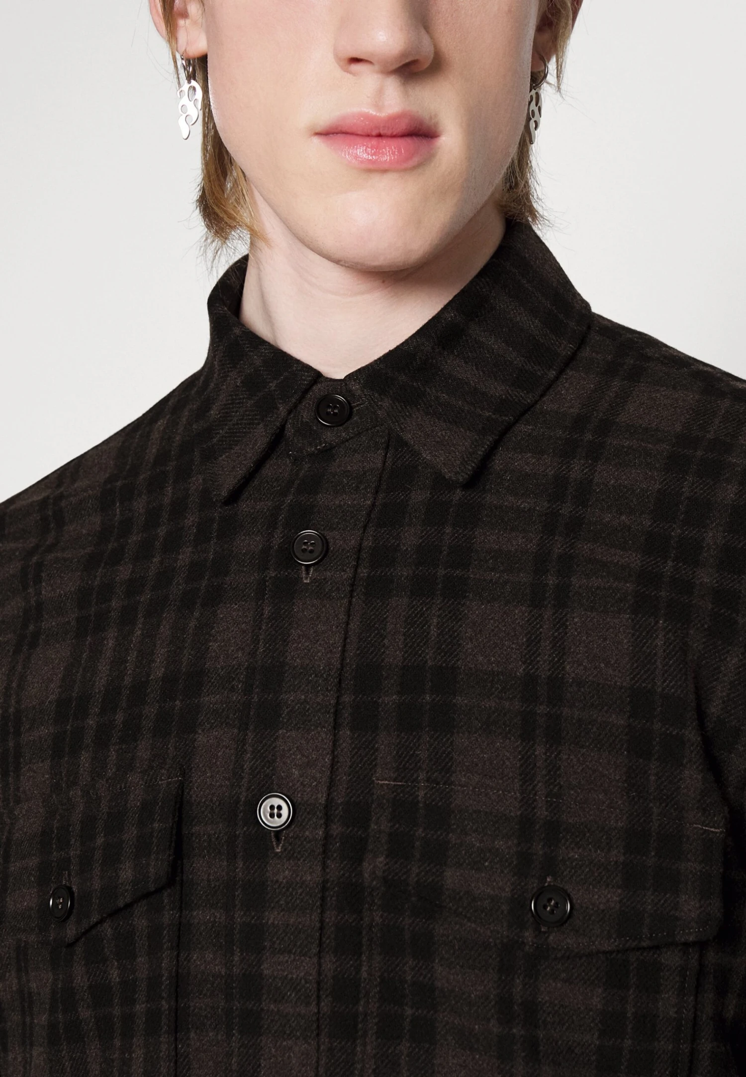 ARKET Shirt - Dark Brown 5 ARKET Shirt - Dark Brown - Image 5