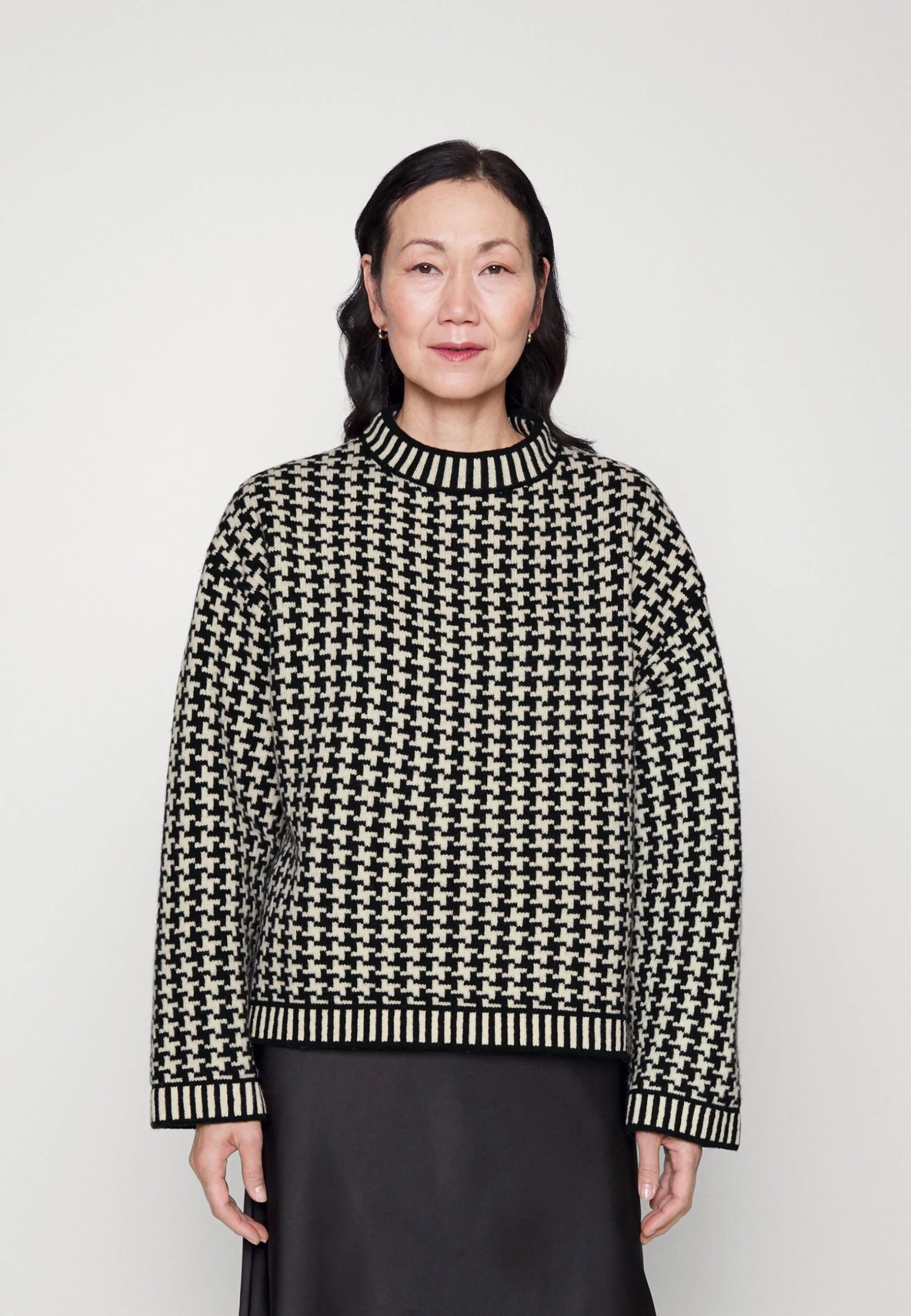 ARKET Jumper - Black/White 1 ARKET Jumper - Black/White