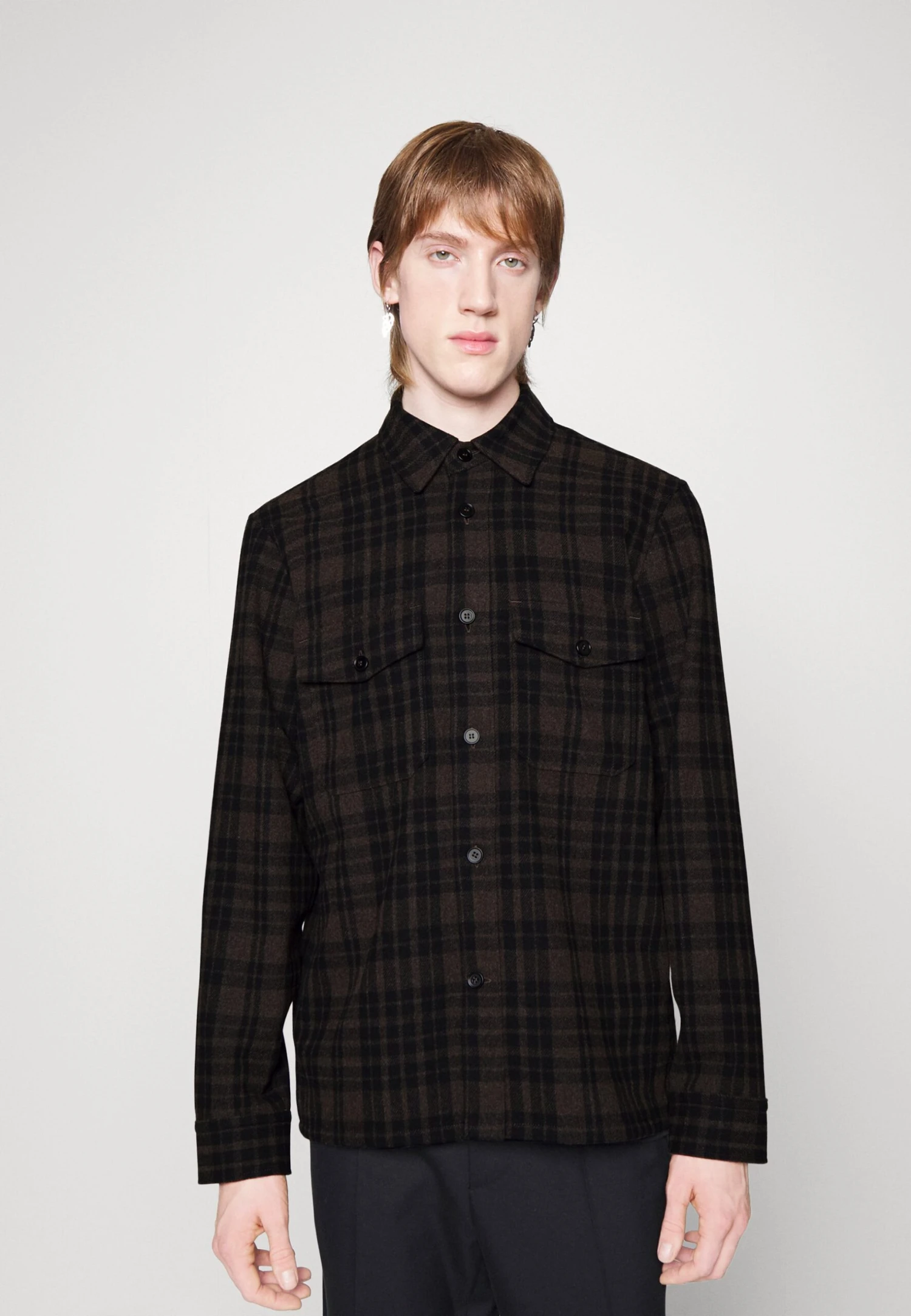 ARKET Shirt - Dark Brown 1 ARKET Shirt - Dark Brown