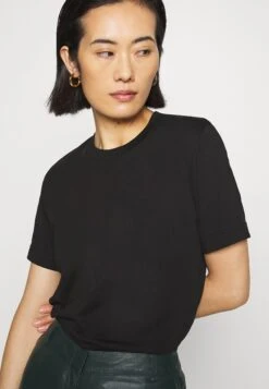 ARKET Basic T-Shirt - Black Dark -Arket 879ffaa86a554af9aed5aed15bb910f4