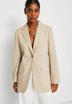 ARKET Short Coat - Sand -Arket 9913d8b0ea8d4bee8346351f47e8deef