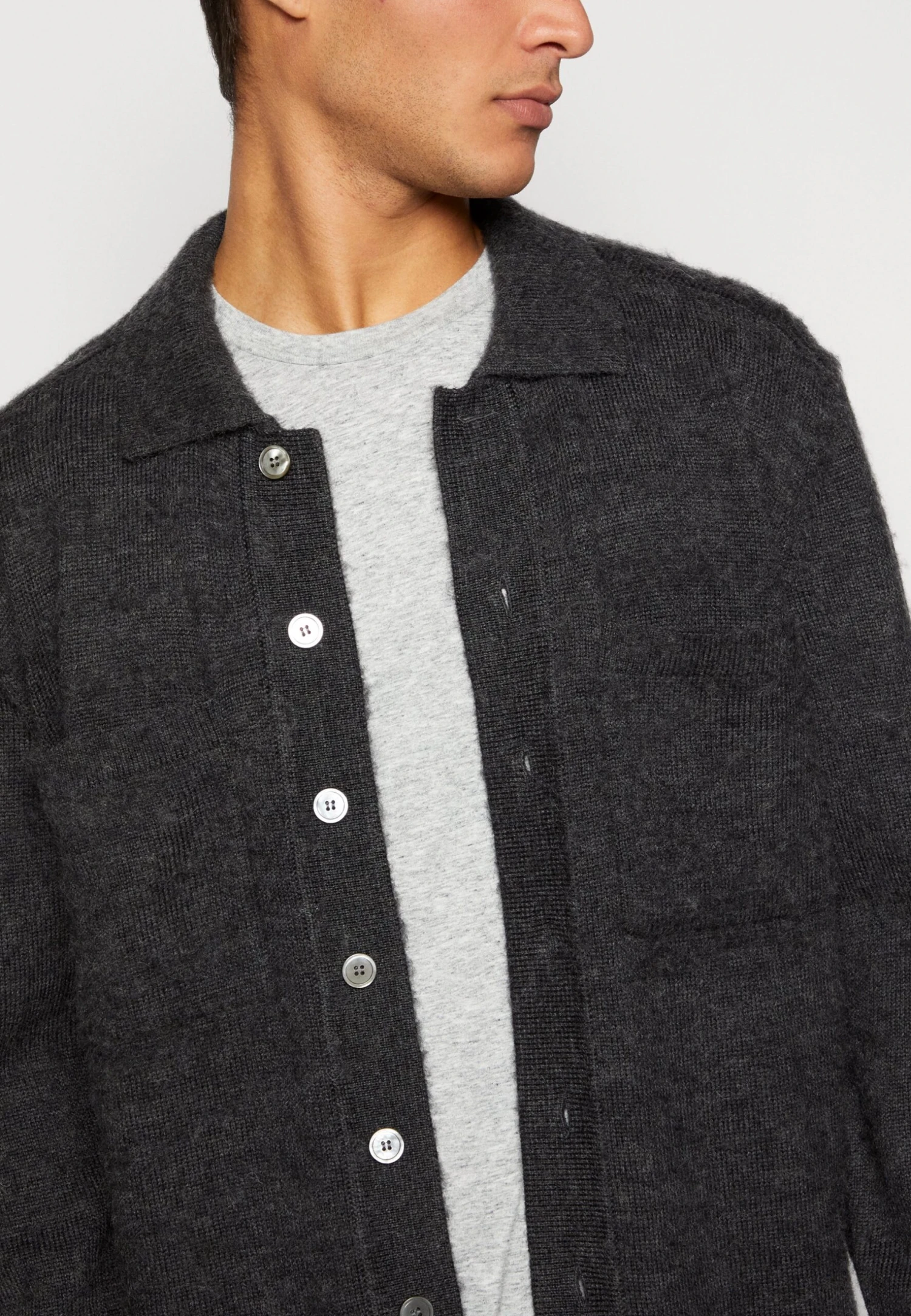 ARKET Cardigan - Dark Grey 6 ARKET Cardigan - Dark Grey - Image 6