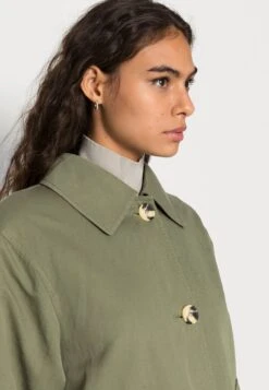 ARKET Classic Coat - Khaki -Arket 9ade91e1461e496c8fde170bc58e30d3