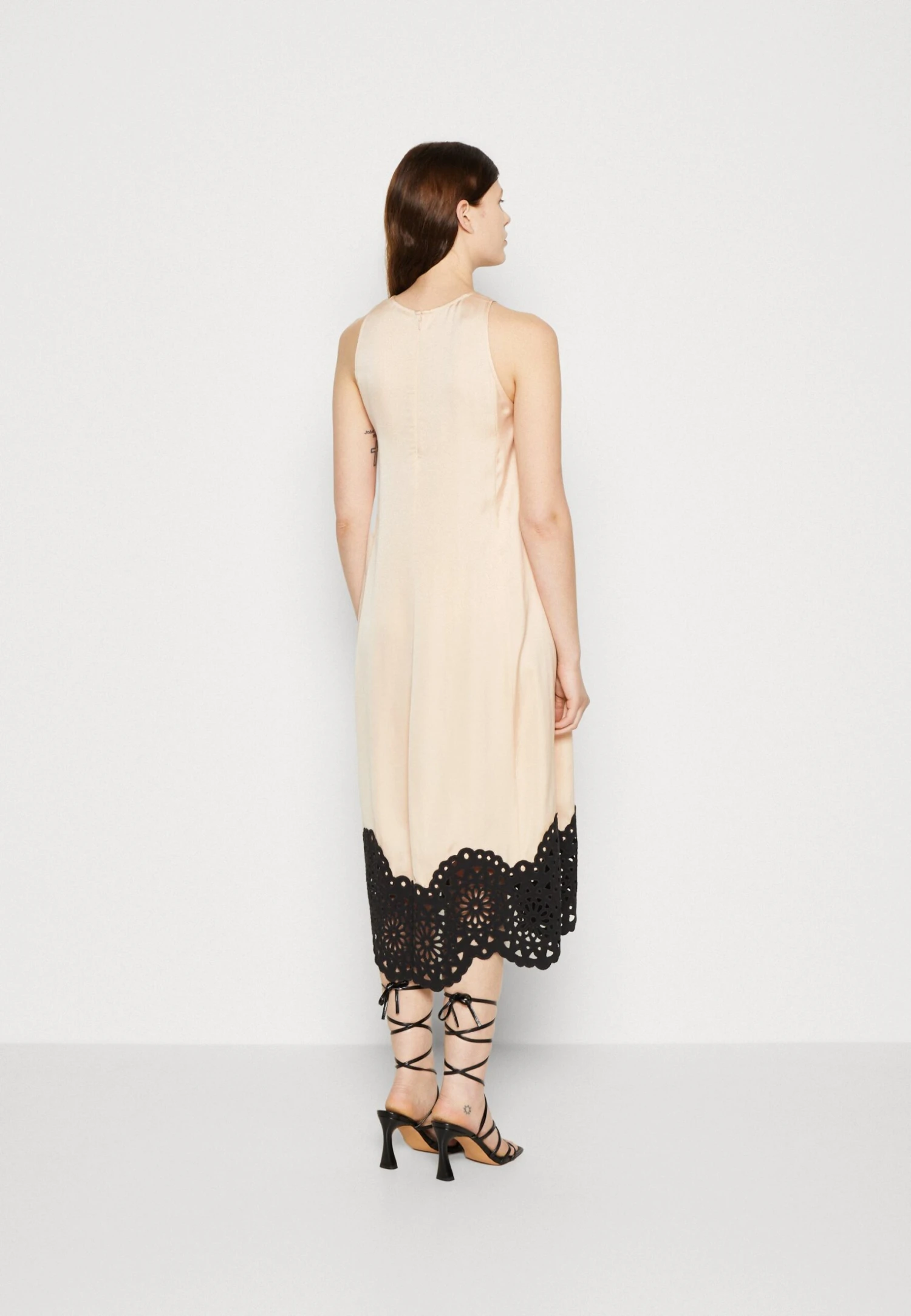 ARKET Cocktail Dress / Party Dress - Beige Dusty Light 3 ARKET Cocktail Dress / Party Dress - Beige Dusty Light - Image 3