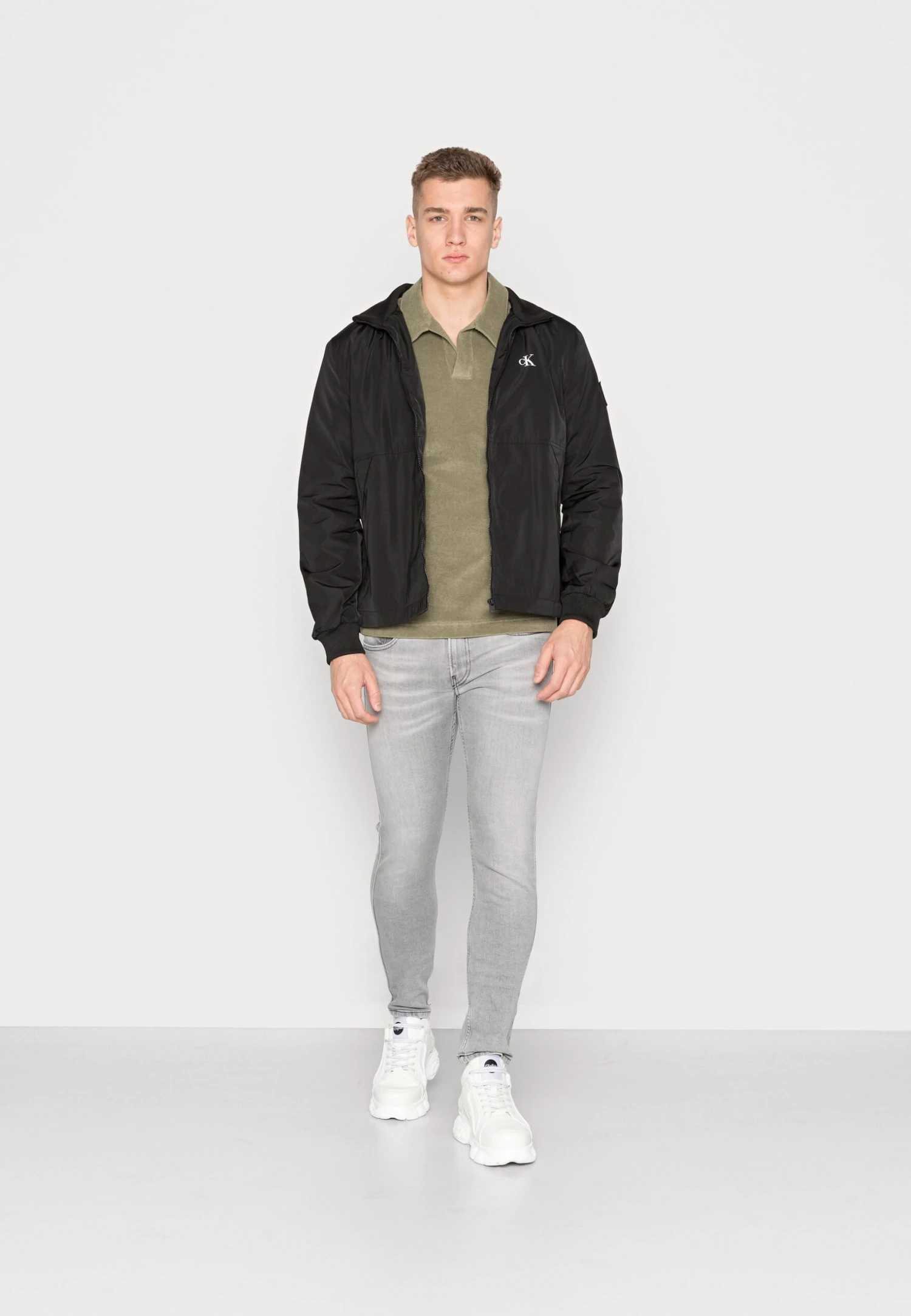 ARKET Polo Shirt - Khaki Green 2 ARKET Polo Shirt - Khaki Green - Image 2