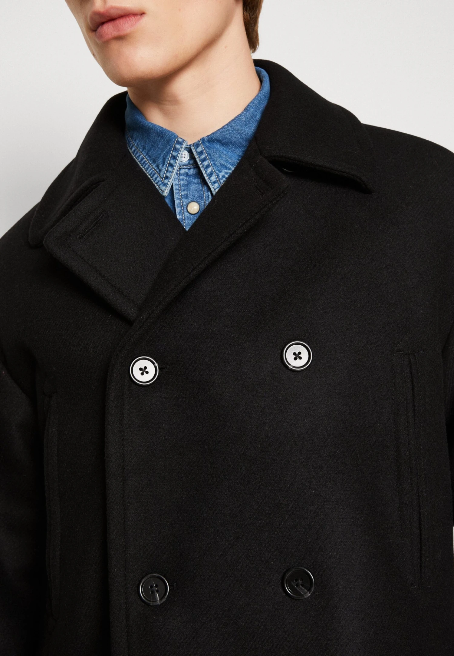 ARKET Short Coat - Black 6 ARKET Short Coat - Black - Image 6