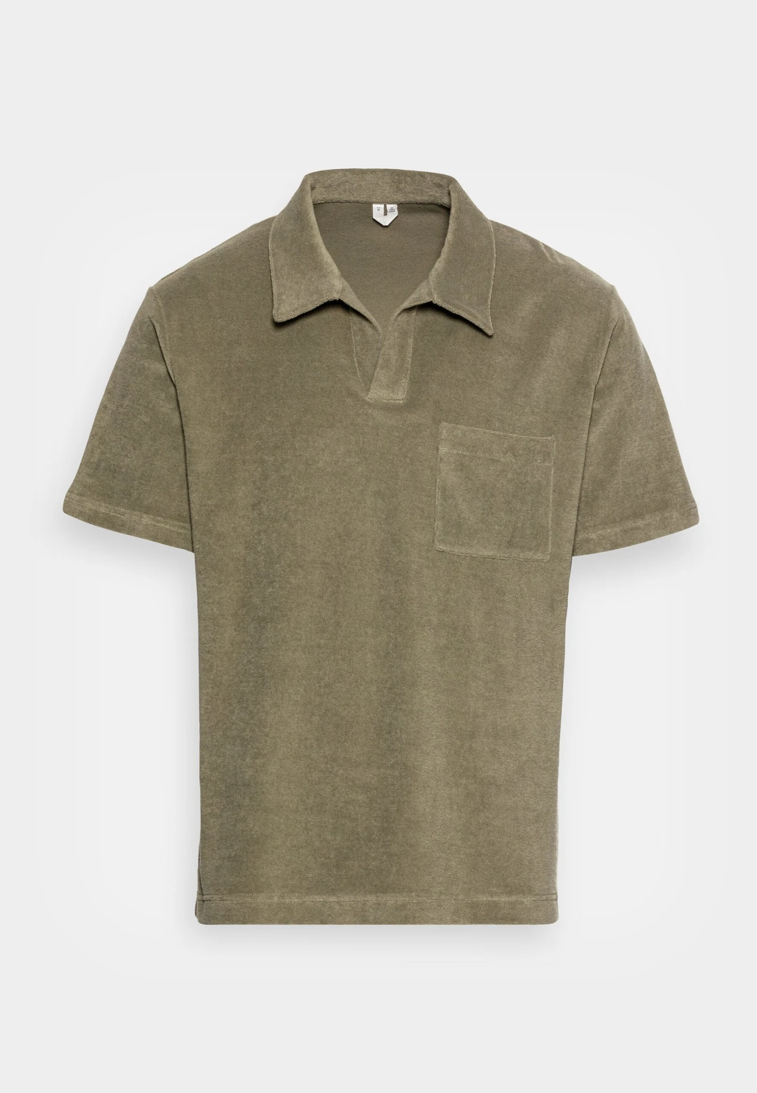 ARKET Polo Shirt - Khaki Green 4 ARKET Polo Shirt - Khaki Green - Image 4