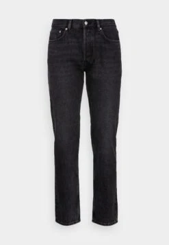 ARKET Straight Leg Jeans - Washed Black