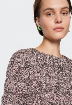 ARKET Day Dress - Black/Pink -Arket be04f1b66a1e49678b0151c4d7c51c1e