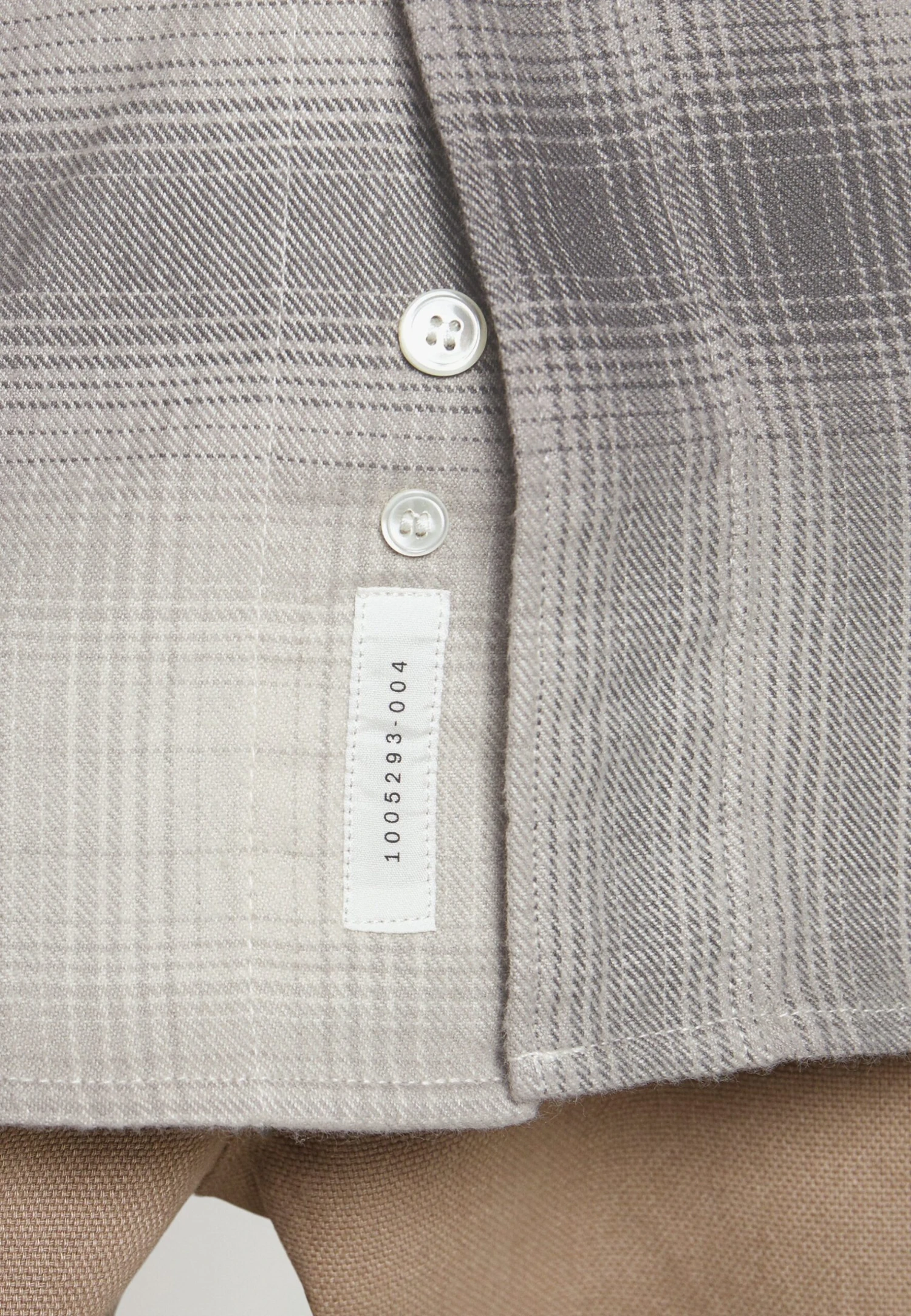 ARKET Shirt - Grey/Light Grey 5 ARKET Shirt - Grey/Light Grey - Image 5