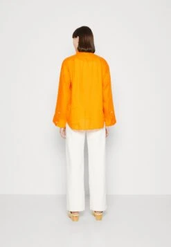 ARKET Button-Down Blouse - Orange 8 ARKET Button-Down Blouse - Orange -Arket c96784b20bbf424fa71314432a716199