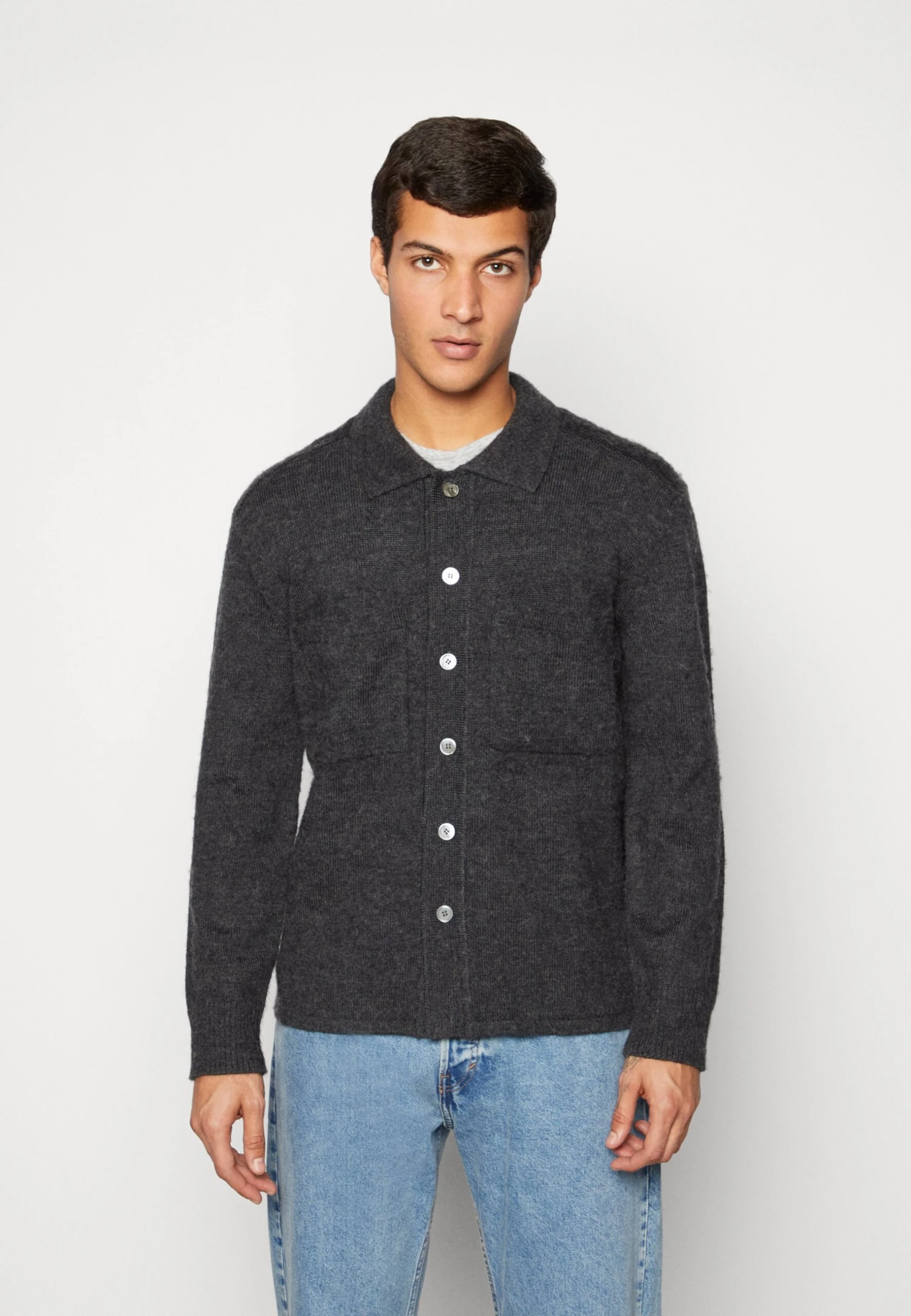 ARKET Cardigan - Dark Grey 1 ARKET Cardigan - Dark Grey