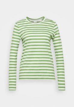 ARKET Long Sleeved Top - Green/Off White Stripe 10 ARKET Long Sleeved Top - Green/Off White Stripe -Arket daf8630e2d5d4d4692f786222b091a86