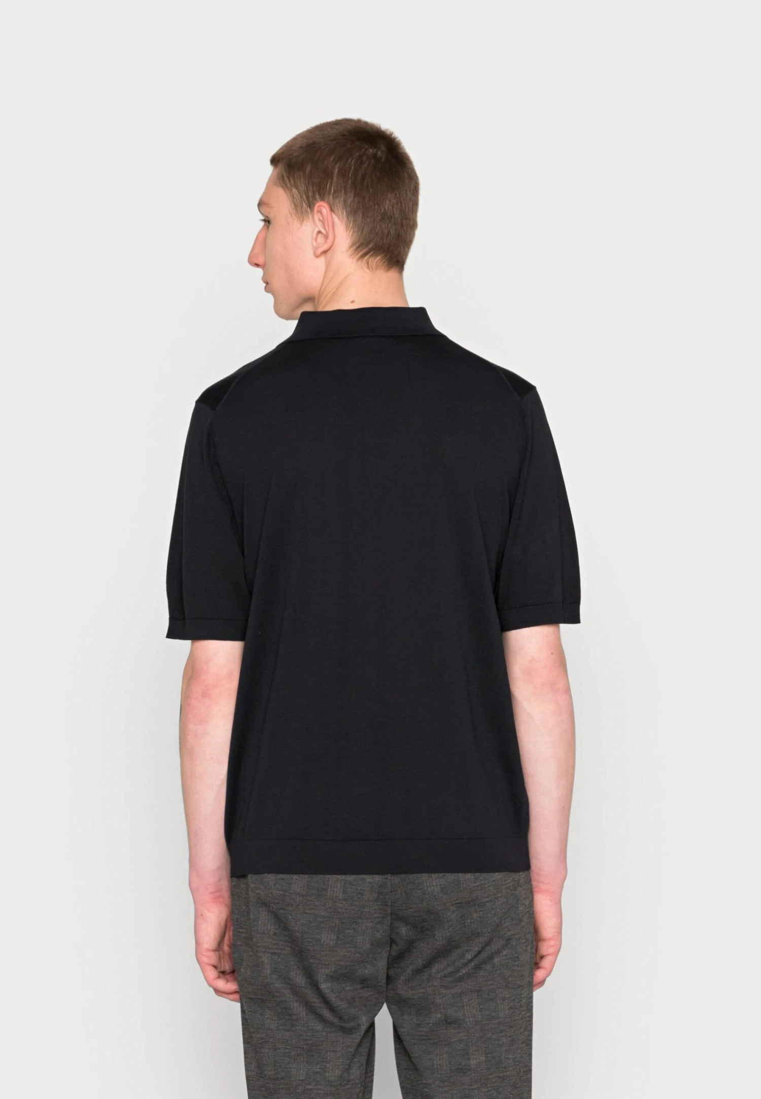 ARKET Polo Shirt - Navy 3 ARKET Polo Shirt - Navy - Image 3