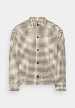 ARKET Shirt - Dark Mole -Arket e01602eb21964254b50395de5d063fe2