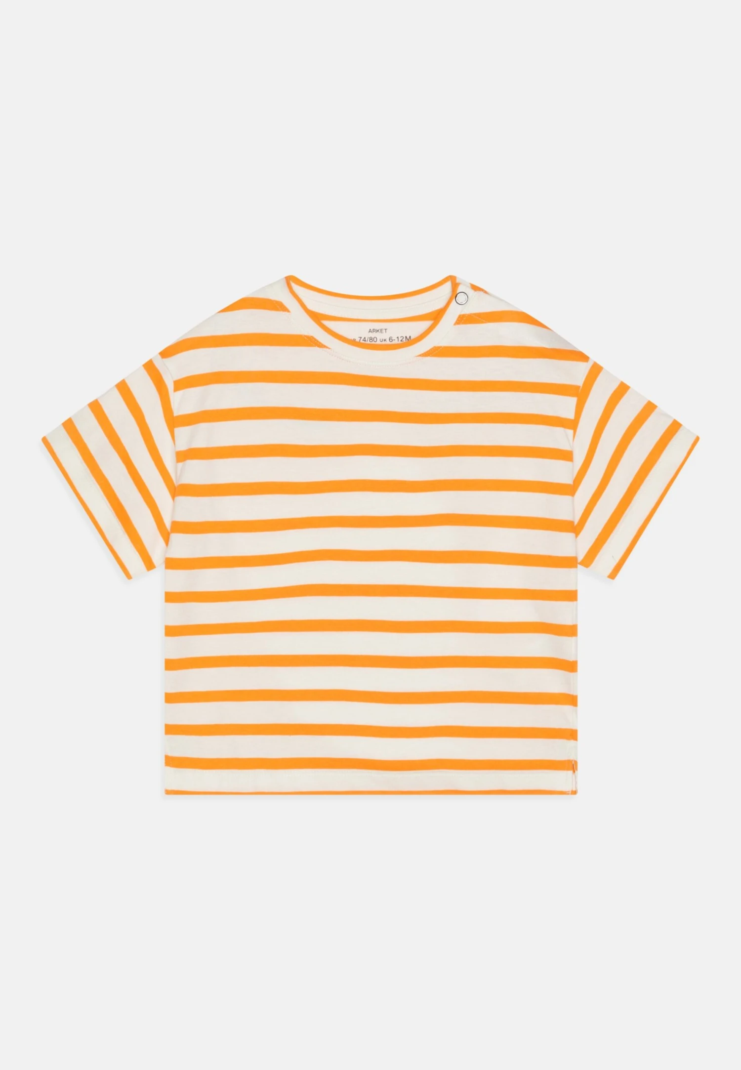 ARKET Tuva Unisex - Print T-Shirt - Yellowish Orange 1 ARKET Tuva Unisex - Print T-Shirt - Yellowish Orange