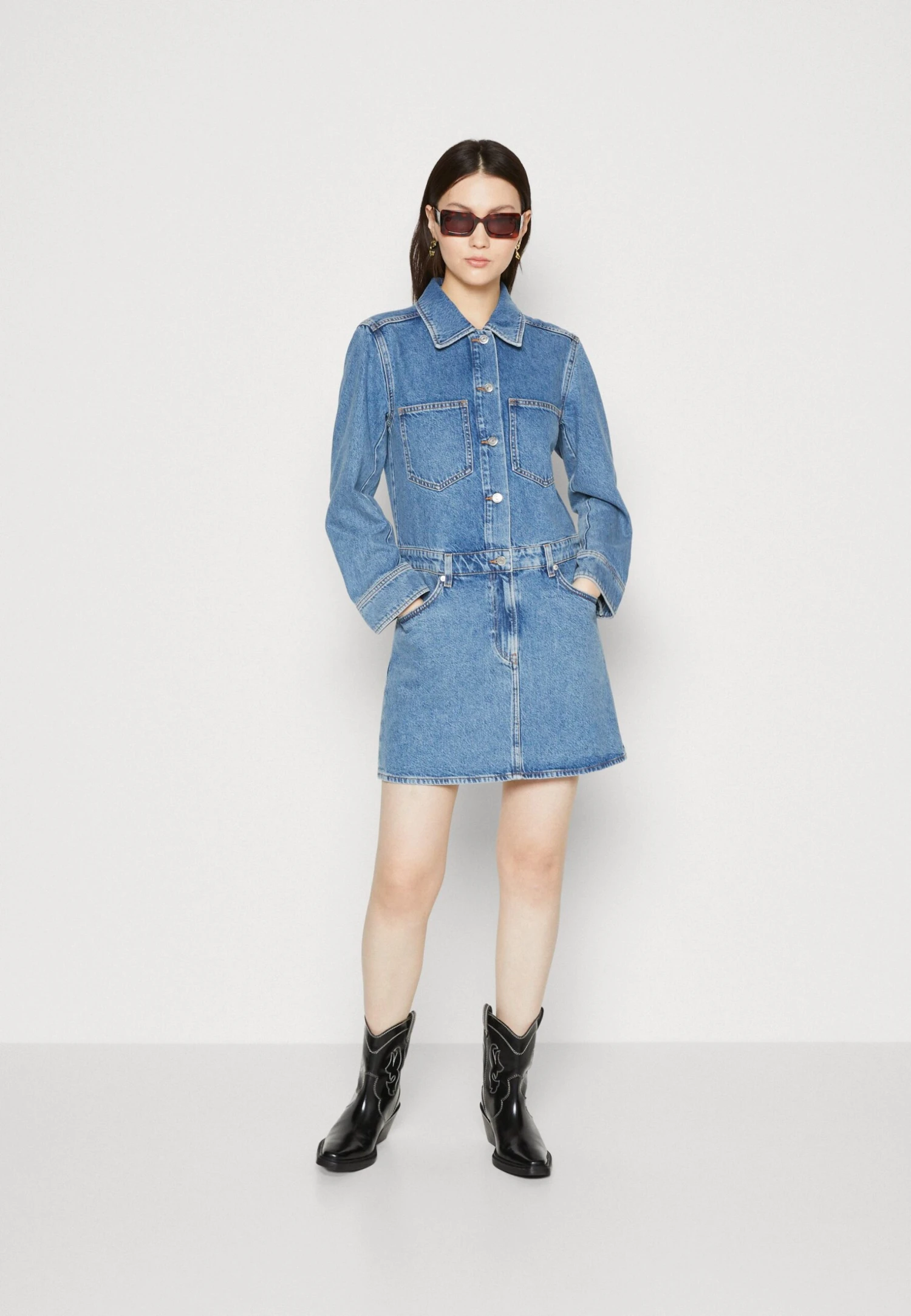 ARKET Denim Dress - Denim Dress 2 ARKET Denim Dress - Denim Dress - Image 2